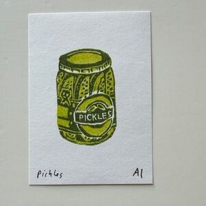 Ana Inciardi Mini Print,  Pickles